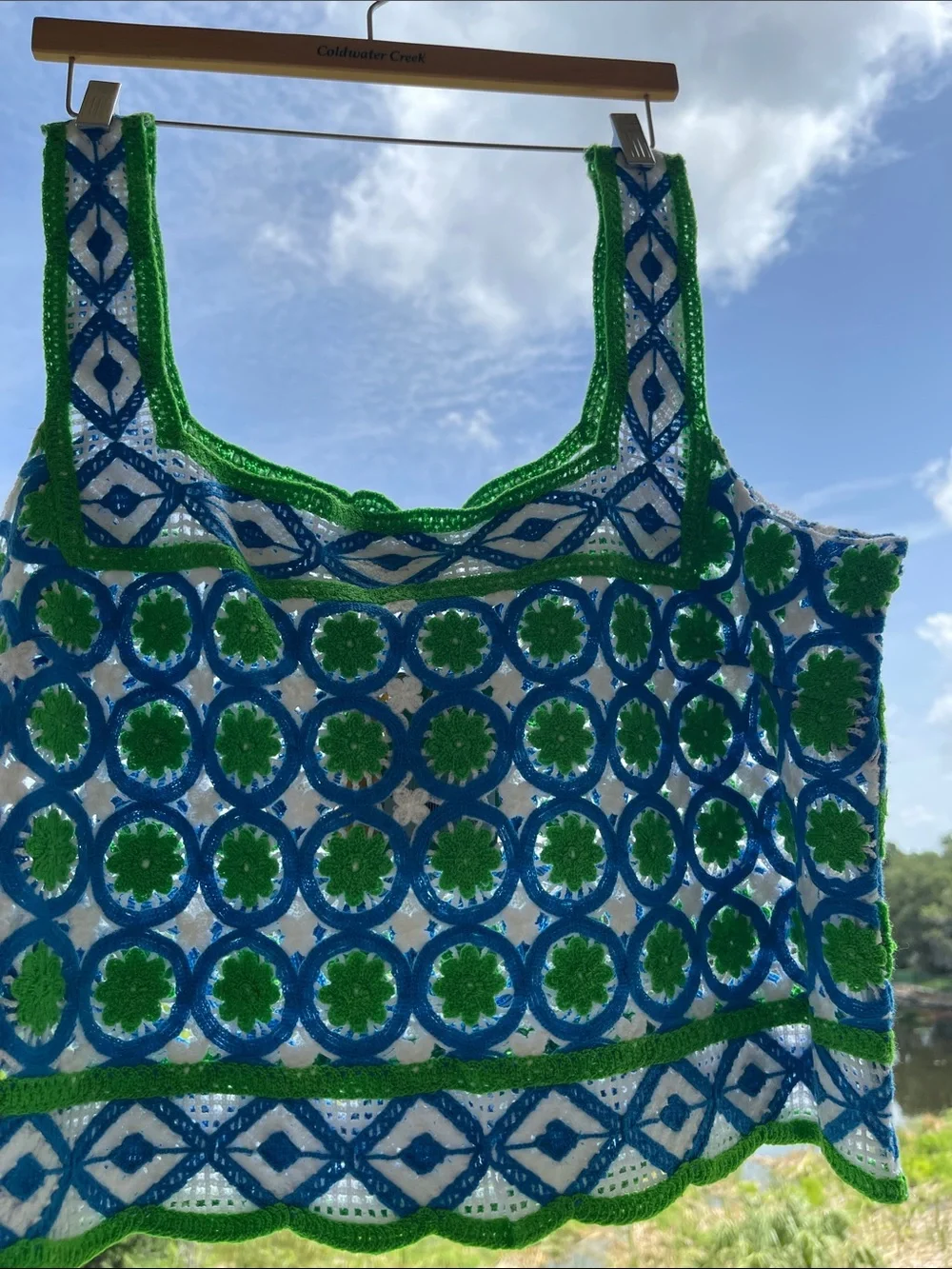 Chelsea & Violet Crochet Lace Tank Top NWT Size: XL